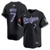 julio urias 7 los angeles dodgers mexico men jersey black