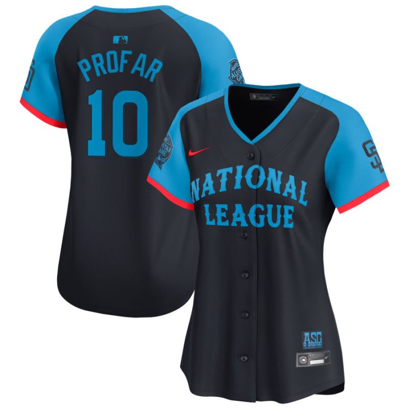 jurickson profar 10 national league 2024 all star game limited player women jersey navy