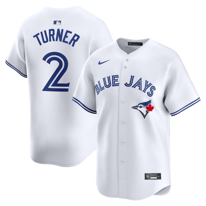 justin turner 2 toronto blue jays home limited men player jersey white