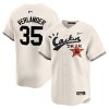 justin verlander 35 houston astros cactus jack cream jersey v2 men