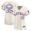 justin verlander 35 houston astros mexico women jersey cream