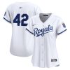 kansas city royals 2024 jackie robinson day home limited women jersey white