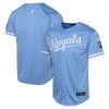 kansas city royals alternate limited youth jersey light blue