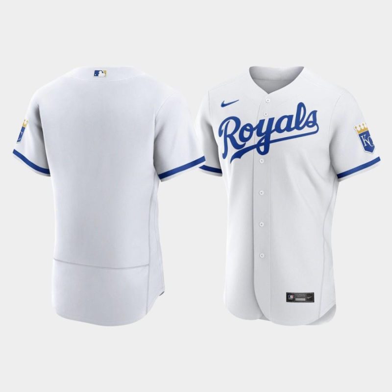 kansas city royals mens 2022 home jersey white jersey