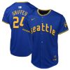 ken griffey jr 24 seattle mariners city connect limited youth jersey navy