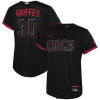 ken griffey jr 30 cincinnati reds youth 2023 city connect jersey black