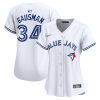 kevin gausman 34 toronto blue jays women home limited player jersey white