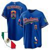 kike hernandez 8 los angeles dodgers mexico california map baseball men jersey royal