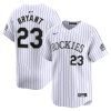 kris bryant 23 colorado rockies home limited player men jersey white