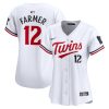 kyle farmer 12 minnesota twins women home limited player jersey white