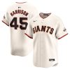 kyle harrison 45 san francisco giants home limited player men jersey cream