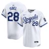 kyle isbel 28 kansas city royals home limited player men jersey white