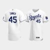 kyle zimmer 45 kansas city royals white home jersey jersey