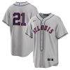 lars nootbaar 21 st louis cardinals 2024 rickwood classic player men jersey gray