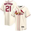 lars nootbaar 21 st louis cardinals alternate men jersey cream