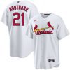 lars nootbaar 21 st louis cardinals home men jersey white