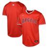 los angeles angels alternate limited youth jersey red