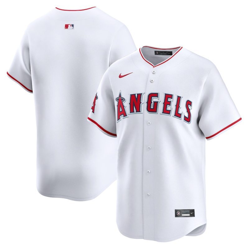 los angeles angels home limited youth jersey white