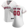 los angeles angels womens home custom jersey white