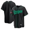 los angeles dodgers mexico baseball men jersey black