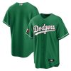 los angeles dodgers mexico baseball men jersey green