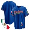 los angeles dodgers mexico california map baseball men jersey royal