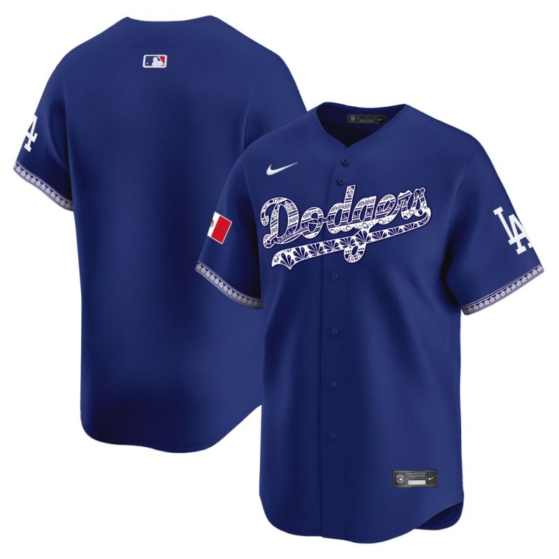 los angeles dodgers mexico men jersey royal