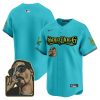 los angeles dodgers snoop dogg men jersey aqua