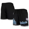 los angeles dodgers team logo mesh shorts black men