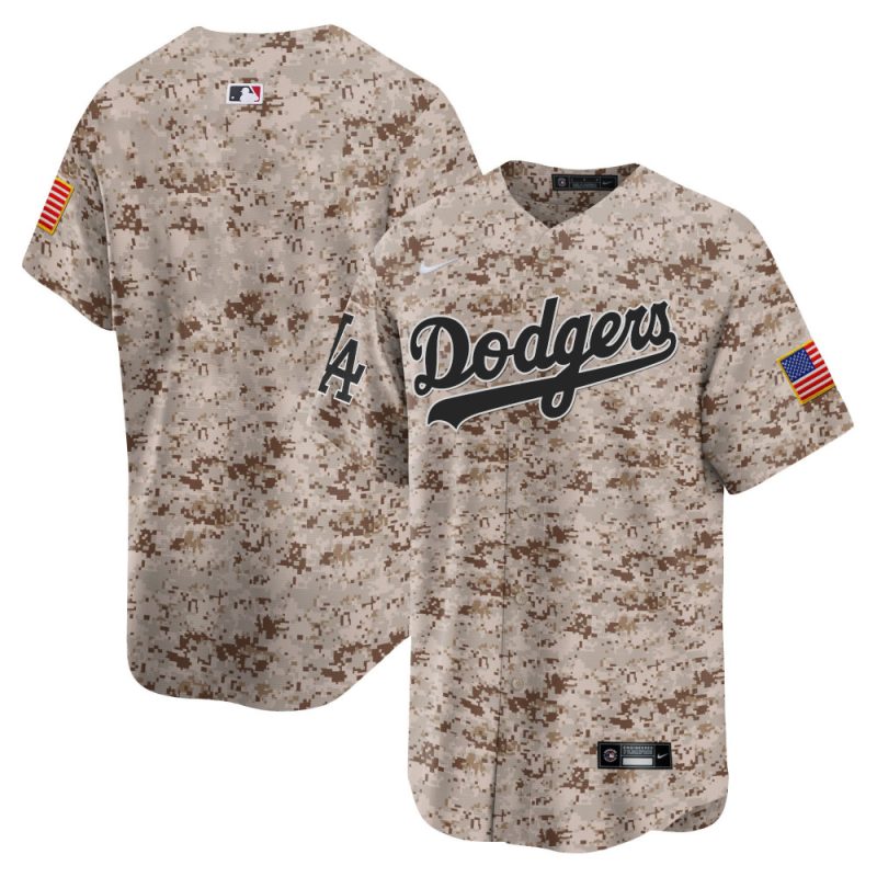 los angeles dodgers usmc alternate limited men jersey desert