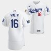 los angeles dodgers will smith white jersey 16 jackie robinson 75th anniversary 2022 uniform