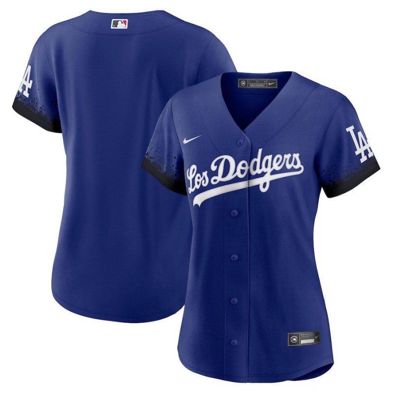 los angeles dodgers womens city connect jersey royal