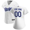 los angeles dodgers womens home custom jersey white