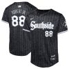 luis robert jr 88 chicago white sox city connect limited youth jersey black