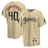 madison bumgarner 40 arizona diamondbacks city connect men jersey sand