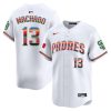 manny machado 13 san diego padres mexico men jersey white