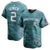 marcus semien 2 american league 2023 all star game limited jersey teal