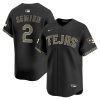 marcus semien 2 texas ranger mexico men jersey black heritage