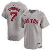 masataka yoshida 7 boston red sox away limited player men jersey gray