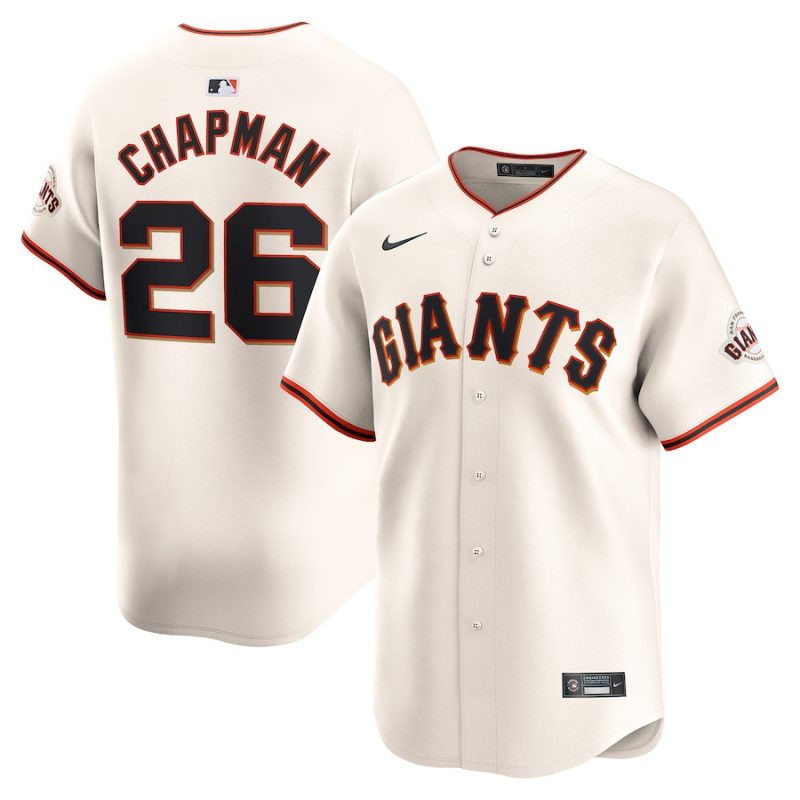 matt chapman 26 san francisco giants home limited men jersey cream