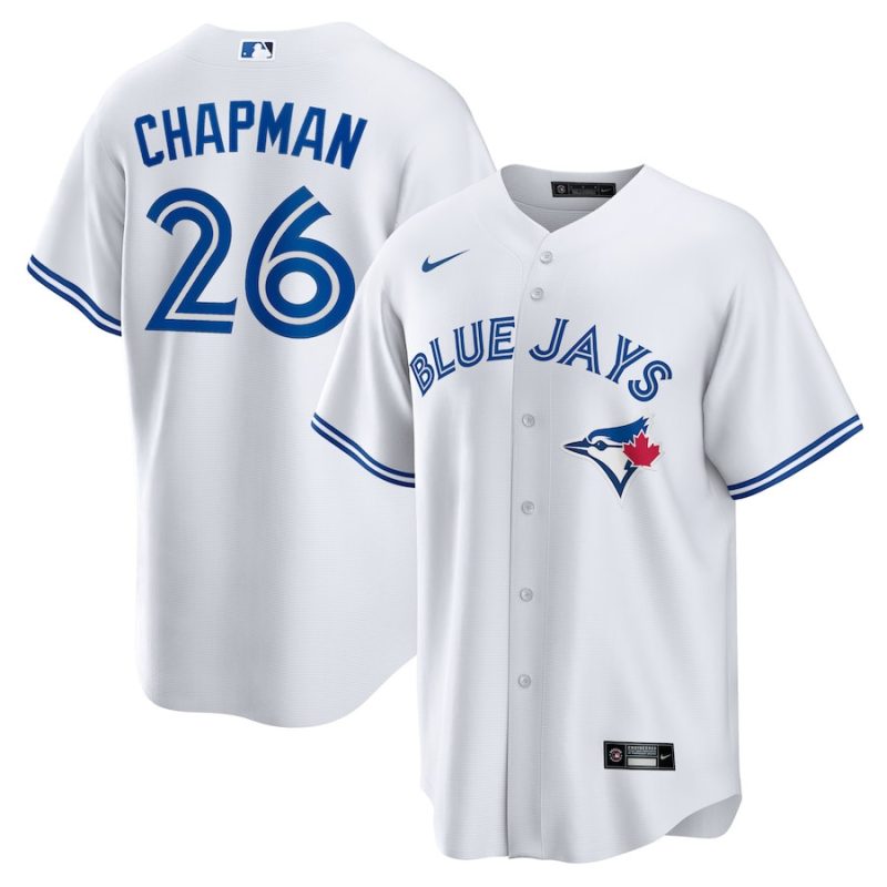 matt chapman 26 toronto blue jays home jersey white