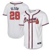 matt olson 28 atlanta braves home limited player youth jersey white