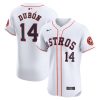 mauricio dubon 14 houston astros home elite player men jersey white