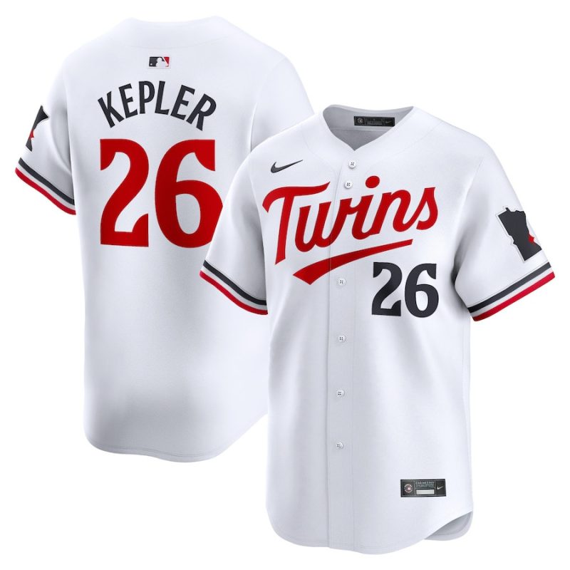 max kepler 26 minnesota twins home limited player men jersey white