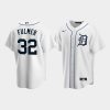 mens detroit tigers 32 michael fulmer white home jersey jersey