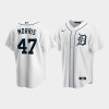 mens detroit tigers 47 jack morris white home jersey jersey