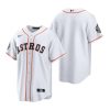 mens houston astros white 2022 world series jersey