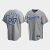 mens kansas city royals adalberto mondesi 27 gray road jersey jersey