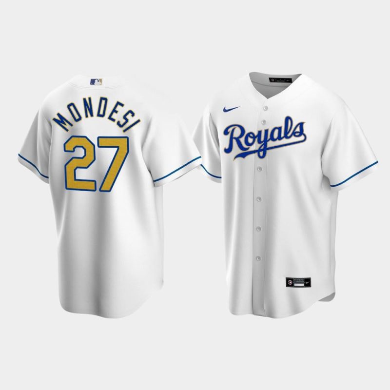 mens kansas city royals adalberto mondesi 27 white home jersey jersey