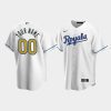 mens kansas city royals custom 00 white home jersey jersey